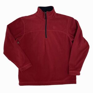 Timberland‎ Weathergear Mens Fleece Pullover Sweatshirt 1/4 Zip Size XS